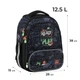 Рюкзак GoPack каркасный Ready2Play GO24-597M-6 38x28x15 чёрный - изображение 2