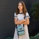 Мини рюкзак-сумка GoPack GO24-181XXS-2 188 г 20x15x4.5 см мятный - изображение 10
