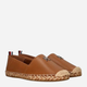 Espadryle damskie skórzane Tommy Hilfiger thifw0fw07720gu9 39 Brązowe (8720646955060) - obraz 2