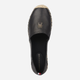 Espadryle damskie skórzane Tommy Hilfiger thifw0fw07720bds 38 Czarne (8720646908660) - obraz 5