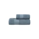 Рушник махровий Lotus Home - Dena navy сіро-синій 50*90 - зображення 7