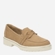 Loafersy damskie skórzane Remonte remd1h01-60 40 Ciemnobeżowe (4061811822393) - obraz 2