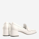 Loafersy damskie skórzane Hogl hog7104333-0200 38 Białe (9010849088320) - obraz 3