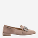 Loafersy damskie skórzane Hogl hog7101732-1900 36 Beżowe (9010849111295) - obraz 1