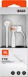 Навушники JBL T110 з мікрофоном та Pure Bass - зображення 1