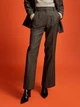 Брюки женские H&M 1096238_гус.л 38 Коричневые (KAY2000001505694_KZ2000001505694) - изображение 1