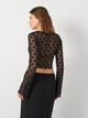 Топ жіночий H&M 1095318_коло XS Чорний (KZ2000001504567_KAY2000001504567) - зображення 2