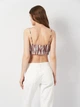 Топ жіночий H&M 0991007_кор XS Коричневий (KAY2000001508183) - зображення 2