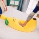 Мягкая плюшевая игрушка банан, игрушка-подушка, желтый 70 см - изображение 3
