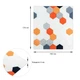 Панель стінова 3D 700х770х4мм помаранчева (D) Sticker Wall SW-00002013 - зображення 3