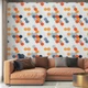 Панель стінова 3D 700х770х4мм помаранчева (D) Sticker Wall SW-00002013 - зображення 5