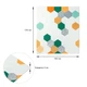 Панель стеновая 3D 700х770х4мм мозаика зелёно-жёлтая (D) Sticker Wall SW-00002015 - изображение 3