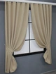 Комплект штор коротких VR-Textil Блэкаут Midnight № 1222ш 140х170 см 2 шт Кремовый (35-0144) - изображение 2