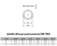 Шайба М14 DIN7603A внешний ⌀18мм толщина 1,5мм медная (25шт.) [7U00000007U1418156] Metalvis - изображение 2