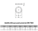 Шайба М18 DIN7603A внешний ⌀22мм толщина 1,5мм медная (10шт.) [7U00000007U1822156] Metalvis - изображение 2