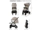 Прогулянкова коляска Trig 3 Stone Beige, Kinderkraft (бежева), 00-00305273 - зображення 2