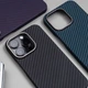 Чохол для iPhone VVave Premium Carbon Kevlar Slim with MagSafe Samsung Galaxy S24 Ultra Black - зображення 5