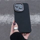 Чохол VVave Premium Carbon Slim with Magnetic Ring MagSafe для Apple iPhone 13 Pro Max Blue - зображення 4