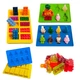 Набор силиконовых форм Лего LEGO 3 шт - изображение 2