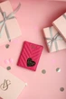 Обкладинка для паспорта Victoria's Secret рожева з сердечком - зображення 5