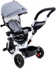 Дитячий триколісний велосипед коляска FunFit KIDS TWIST з батьківською ручкою велосипед для хлопчика, дитячий велосипед з капюшоном для дівчинки сірий - зображення 5
