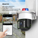 Вулична поворотна WI-FI IP-камера відеоспостереження IP WiFi Q15 v380 3 Мп з віддаленим доступом (2941) - зображення 5