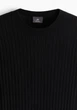 Чоловіча трикотажна футболка Regular Fit H&M (57378) L Чорна - зображення 3