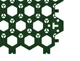 Модуль геопокриття пластиковий HexPave темно-зелений - зображення 2