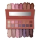 Палітра тіней LAURA GELLER NEW YORK The Casual Collection Berry & Blossom 14 Multi-Finish Eyeshadows | 14 Pigmented Eyeshadows Blendable Natural Look (112732555) - изображение 1