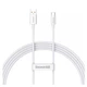 Кабель зарядки Baseus Superior Series Fast Charging Data / Type-C / 100W / 2м white (P10320102214-03) - изображение 1