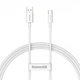 Кабель зарядки Baseus Superior Series Fast Charging Data / Type-C / 100W / 1,5м white (P10320102214-02) - изображение 1