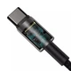 Кабель зарядки Baseus Tungsten Gold/Type-C/Type-C/100W/2м black (CATWJ-A01) - изображение 5