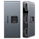 Компактный Переходник HUB Baseus Matrix HDMI Switcher (CAHUB-BC0G) Space Gray - изображение 3