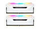 Пам'ять для настільних комп'ютерів Corsair 16 GB (2x8GB) DDR4 3200 MHz Vengeance RGB Pro White (CMW16GX4M2C3200C16W) - изображение 1