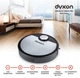 Робот-пилосос з вологим прибиранням DYXON MEGAVAC 3000S PRO Wet Clean Black-silver - зображення 3