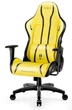 Комп'ютерне крісло для геймера Diablo Chairs X-One 2.0 Yellow (L) - изображение 3