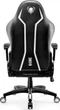 Комп'ютерне крісло для геймера Diablo Chairs X-One 2.0 King Size Black/White - зображення 3