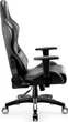 Комп'ютерне крісло для геймера Diablo Chairs X-One 2.0 King Size Black/White - зображення 5