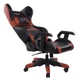 Комп'ютерне крісло для геймера E-Blue Cobra Black-Red (EEC310REAA-IA) - зображення 4