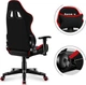 Комп'ютерне крісло для геймера Huzaro Ranger 6.0 Red Mesh - изображение 4
