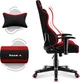 Комп'ютерне крісло для геймера Huzaro Ranger 6.0 Red Mesh - изображение 9