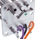 Тен парогенератора з прокладкою Rational 87.01.011 9000W 230/400V B=70mm L=190mm фланець 82x82mm - зображення 5