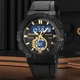 Годинник наручний чоловічий SKMEI 1881GDBK black - зображення 3
