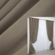 Комплект готовых штор VR-Textil Блекаут Fusion Dimout № 792ш Какао 150х270 см 2 шт (30-580) - изображение 1