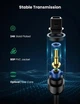 Аудіокабель UGREEN AV122 Toslink Optical Audio Cable 2m (Black)(UGR-70892) (UGR-70892) - изображение 2