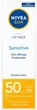 Крем для обличчя Nivea Sun Sensitive для чутливої шкіри захисний SPF 50 50 мл (5900017088754) - зображення 1