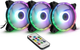 Повітряне охолодження Argus RS-07 RGB-FAN SET (88885537) - зображення 1