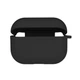 Чехол Silicone Case с микрофиброю для Airpods Pro 2 Black - изображение 1