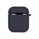 Чехол Silicone Case с микрофиброю для Airpods 1 / Airpods 2 Dark blue - изображение 1