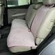 Автонакидки на сидіння з алькантари Lux ПАЙКА Квадратний ромб Ніжно-рожеві Стандарт Повний комплект - зображення 5